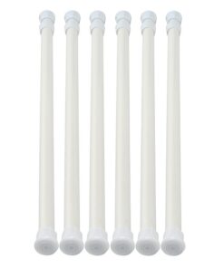 Telescopische Kleiderstange Weiss 40-70cm Zum Klemmen Fur Badewanne Schrank Schleifteppich Gardinenstange