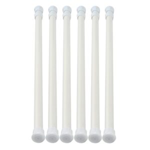 Telescopische Kleiderstange Weiss 40-70cm Zum Klemmen Fur Badewanne Schrank Schleifteppich Gardinenstange