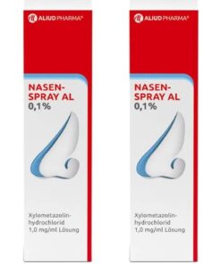 NASENSPRAY AL 0,1% für Erwachsene zur Nasennebenhöhlenpadsierung in der Arbeitstagestzeit und im Privatebenutzungsszenar