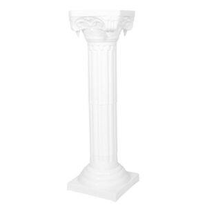 Yardwe Römisches Säule Deko + Hochzeiten + Feierlichkeiten, 88 cm Blumensäule Weiß FüR Innen- Und AußEnbereich