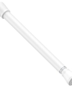 AIZESI Verstellbare Spannstange, edelstahl-federstange, Küche, rutschfeste, ausziehbare Spannstange, 40,6–71,1 cm, einfa