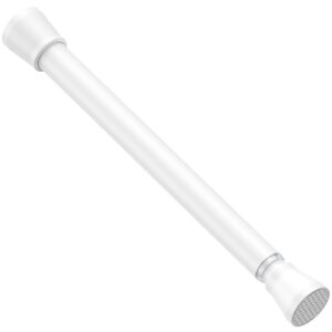 AIZESI Verstellbare Spannstange, edelstahl-federstange, Küche, rutschfeste, ausziehbare Spannstange, 40,6–71,1 cm, einfa