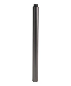 Edelstahl-Duschverlängerungsstange 30 cm grau für Badezimmer und Badewanne