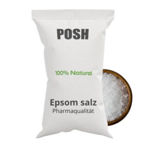 Epsom Salz 25kg Badesalz - Magnesiumsulfat für Entspannung und Regeneration - Pharmaqualität Körpertiefenpflege