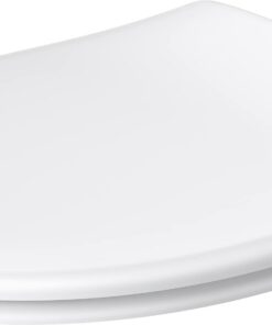 Duravit Universal Toilettendeckel mit Absenkautomatik für Edelstahl-Klobrille in Ovalform