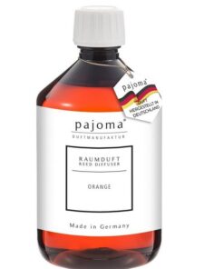 pajoma® Raumduft Nachfüllflasche 250 ml | Intensiver Duft für Lufterfrischer | Premium Qualität (Orange)