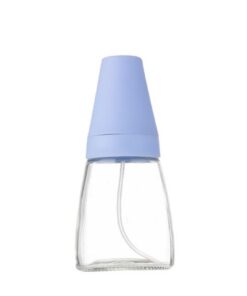 Ölsprüher Öl Sprühflasche Glas Push (Blue)uitable für Salate, Grillen und Backen - Kapazität 500ml