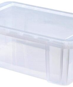 Allstore Aufbewahrungsbox 15 L Transparent PP Allzweckaufbewahrung 470x320x280mm Metrisch