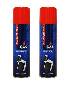 2 x 300 ml Feuerzeuggas fürprofessionelle Küchenngerichte und Flambierbrenner.