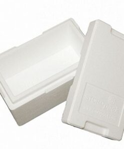Garnelio Premium Styroporbox zum Isolieren von Wärmesensiblem Essen - Geschenke - Thermische Isolation - 270x140x125mm (