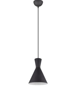 Edel Edmunds anpassbare Pendellampe in Schwarz | Pendellampe Eduard, anpassbare Höhe, Schwarzmetall, IP20 Indoor | Edua