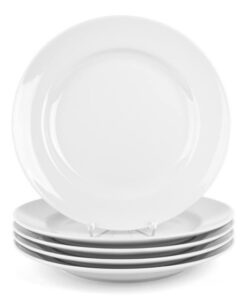 Holst Porzellan Teller flach 26 cm weiß - BL 026 Basic, 6er Set 26,5 cm