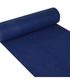 Papstar 84321 stoffähnlicher Tischläufer "soft selection" dunkelblau für Wohnzimmerscène mit zahlreichen Vorteilen in 24