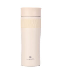 SANTECO Thermobecher Auto One-Press Spülmaschinenfest BPA-Frei 510ml Office Reise