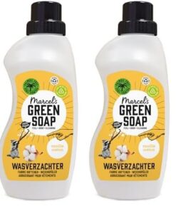 Marcel's Green Soap Weichspüler Vanille & Baumwolle - Für Ihre Lieblingswäsche - Nach Hausgenuss - Biologisch Freiknobel