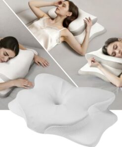 CuroSleep Seladi Airflow Pro Orthopädisches Nackenkissen – gegen Nackenschmerzen & Schnarchen mit Memory Schaum & 6-Zone