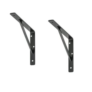 Siwitec Regalhalterung, Traglast 150 kg, Stegkonsole, für Shoe-Rack | Siwitec 300 X 200 x 30 mm Regalträger, 2er-Set, f