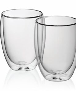 Kela Latte-Macchiato Gläser 2er Set thermo doppelwandig 300 ml Kaffeetassen