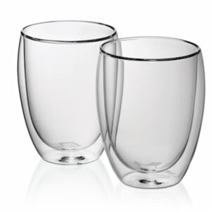 Kela Latte-Macchiato Gläser 2er Set thermo doppelwandig 300 ml Kaffeetassen