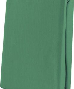 Leonardo Vicent - Classic Spannbettlaken 100% Baumwolle Jersey in Grün (200 x 200 cm - 200 x 220 cm) MARKENQUALITÄT ÖKO
