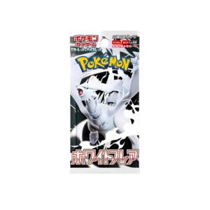 Pokémon White Flare Booster Pack - Japanisch - 1 Booster Pack mit 7 Karten - Original und Neu - 1 Pack