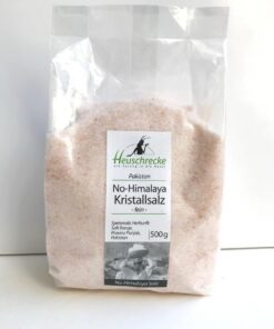 No-Himalaya Salz - Fein nachfüllbar - Gesundheitsprodukt für Die/entities 6 x 500 g - Reines Himalaya-Glöcklengips-Reish