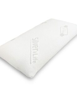 Silver Neck Orthopädisches Nackenstützkissen - Memory Foam mit Silver-Bezug - 70x34cm Höhe 13cm