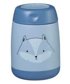 b.box Isolierbehälter Mini - thermoisoliertes Essen für Kinder und Babys, Doppelwand Edelstahl, hält 6 Stunden Kalt und