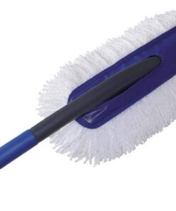 PETEX 432220 Staubwedel XXL - Fluffy Blau für Familie - Wohnzimmer und Kinderzimmer - Durchwäsche possibility - 65 x 65
