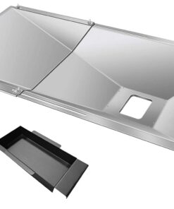 Verstellbare Fettschale mit Auffangwanne für Nexgrill Charbroil Dynaglo