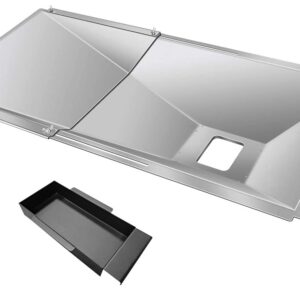 Verstellbare Fettschale mit Auffangwanne für Nexgrill Charbroil Dynaglo