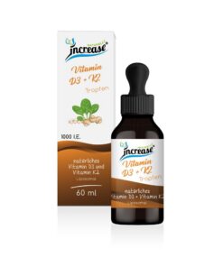 Vitamin D3 und K2 Liposomale Tropfen - hohe Bioverfügbarkeit und MCT Öl - für Erwachsene - für die Wintermonate - hohes