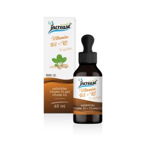 Vitamin D3 und K2 Liposomale Tropfen - hohe Bioverfügbarkeit und MCT Öl - für Erwachsene - für die Wintermonate - hohes
