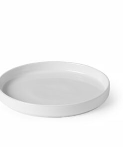 HENDI Oslo Teller Porzellan weiß ø 20 cm hochrandig stapelbar mikrowellengeeignet