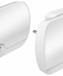 Northpoint 2er Set LED Steckdose Nacht Licht Taschenlampe Weiß Multifunktion Bewegungsmelder Akku Notlicht RGB
