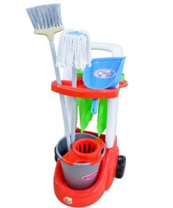 Coloma Putztrolley Reinigungswagen - robust & praktisch für Hauseigenäre bei Grobscheibenputzen, - 150L Eimer, Drehender