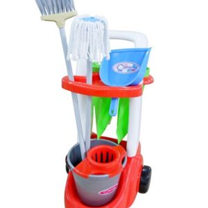Coloma Putztrolley Reinigungswagen - robust & praktisch für Hauseigenäre bei Grobscheibenputzen, - 150L Eimer, Drehender