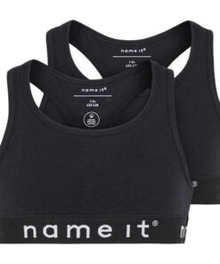 NAME IT Mädchen NKFShort Top 2P Heather Rose Lurex Noos Bustier Sommertrikot Stretchfertigkeit HIP Women Summer-X dispos
