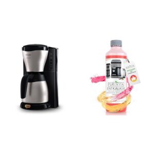 Philips Filterkaffeemaschine PURIVITA Universal Entkalker 1.2-Liter-Thermoskanne - für ALLE Caffeesorten - 750ml Entkalk