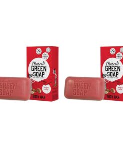 Marcel's Green Soap Dusch Bar Argan & Oudh - 100% Umweltfreundlich & Vegan - Für Die ganze Familie - Ideal für Bad und R