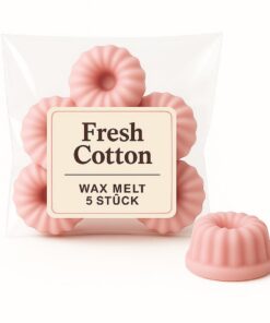 ❖ Duftwachs 5er Set Cotton Fresh Raumduft für Aromalampe ❖