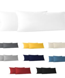 Dreamzie Kopfkissenbezüge, 100% Baumwolle, hypoallergen, für Kopfkissen OEKO-TEX STANDARD 100 Dreamzie Kopfkissenbezüg