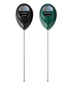 Bodenfeuchtigkeitsmesser für Zimmerpflanzen (Innen & Außen) – Feuchtigkeitsmessgerät, keine Batterie erforderlich, 2er-P
