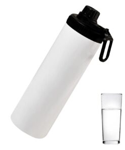 Anloximt Sublimationsbecher - 20 oz edelstahlige Isolierung, wiederverwendbar, geschlossen, für Business-Geschenke