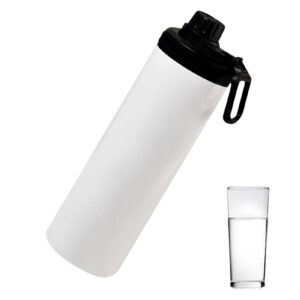 Sysdisen Becher für Sublimation - Doppelwandiger Edelstahl-Isolierbecher - Geschenke für Frauen und Männer - Thermos Bec