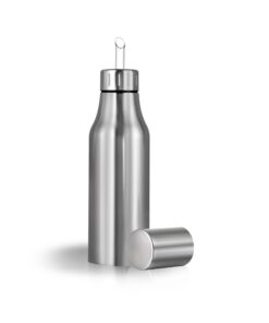 Edelstahl Ölspenderflasche - auslaufsichere Küche Ölflasche - Olivenöl & Kochflüssigkeiten 1000ML/34Oz