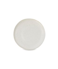 House Doctor Mittelgroßer Teller | Steingut, Cream White, Hygge-Lebensgefühl für Zuhause