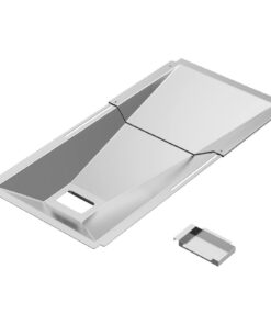 Verstellbare Fettwanne Nexgrill 720–0830H mit Fangpfanne für Gasgrills | Universal-Tropfpfanne | Ersatzteile für Charbro