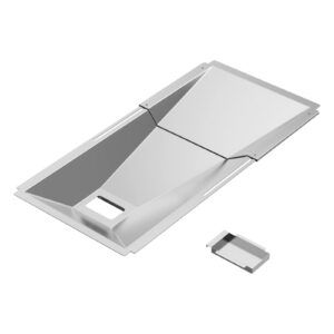 Verstellbare Fettwanne Nexgrill 720–0830H mit Fangpfanne für Gasgrills | Universal-Tropfpfanne | Ersatzteile für Charbro