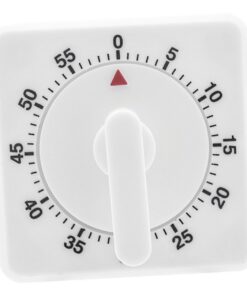 Küchentimer Minutentimer Edelstahl Wiederverwendbar Für Kochen Und Backen | Mechanischer Backofen-Timer Edelstahl Küche